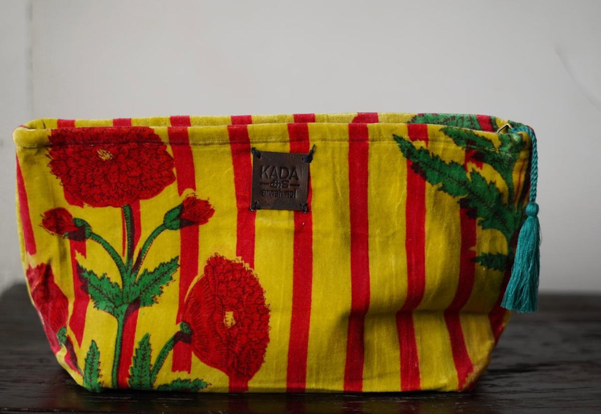 Vana Velvet Cosmetic Bag