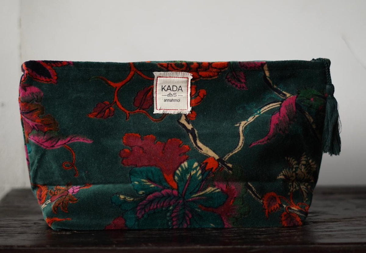 Vana Velvet Cosmetic Bag